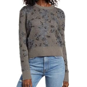 ALLSAINTS Asko Camo Wool Blend Sweater, Medium